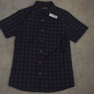 Alesbury Twill Workshirt (Dark Grey -Small)